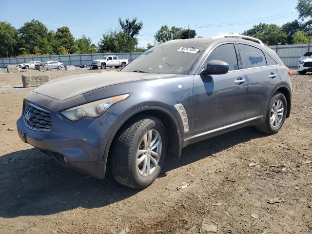 INFINITI FX35 2010 with VIN JN8AS1MW6AM855349 - Photo from auction