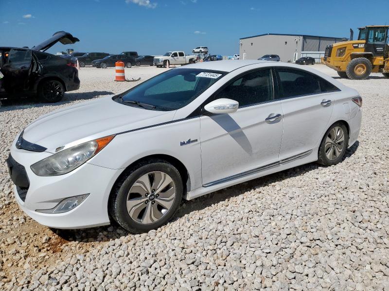 HYUNDAI SONATA HYBRID 2013 with VIN KMHEC4A41DA099607 - Photo from auction