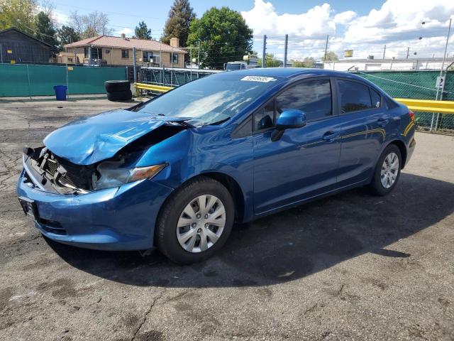Photo 1 from auction – 2012 HONDA CIVIC LX with VIN 19XFB2F5XCE083273