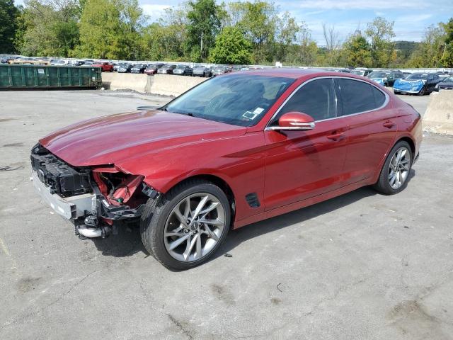 GENESIS G70 BASE 2022 with VIN KMTG34TA0NU093394 - Photo from auction