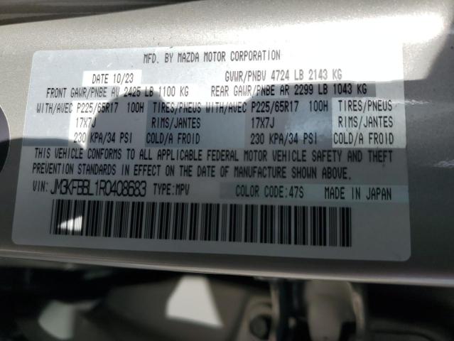 Photo 14 from auction – 2024 MAZDA CX-5 SELEC with VIN JM3KFBBL1R0408683