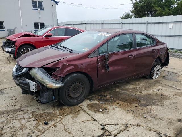 HONDA CIVIC LX 2014 with VIN 19XFB2F54EE215642 - Photo from auction
