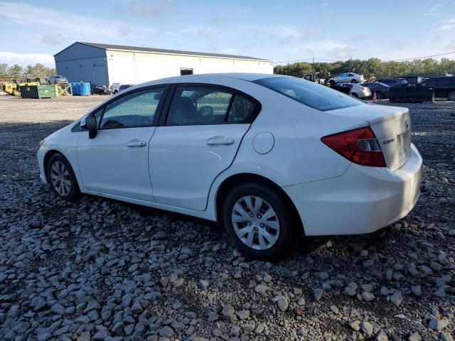 Photo 2 from auction – 2012 HONDA CIVIC LX with VIN 2HGFB2F57CH331694