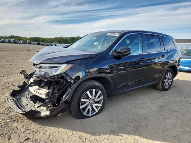 HONDA PILOT EXL 2021 with VIN 5FNYF6H52MB073737 - Photo from auction