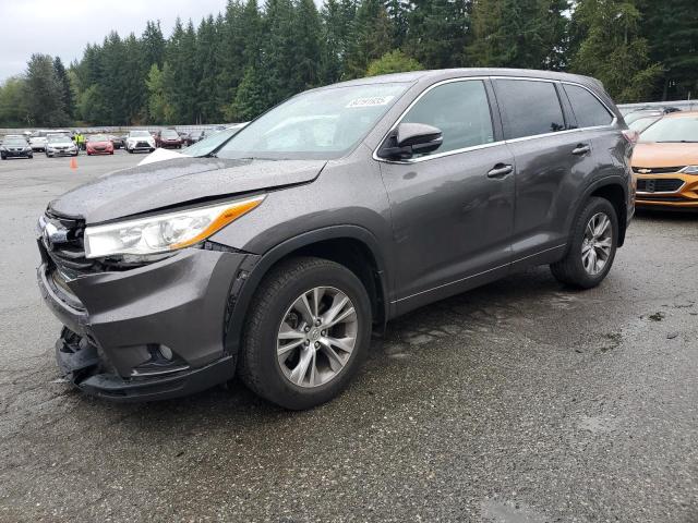 TOYOTA HIGHLANDER LE 2014 with VIN 5TDBKRFH3ES013334 - Photo from auction