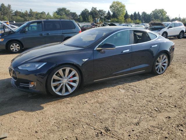 TESLA MODEL S 2014 with VIN 5YJSA1H29EFP63967 - Photo from auction