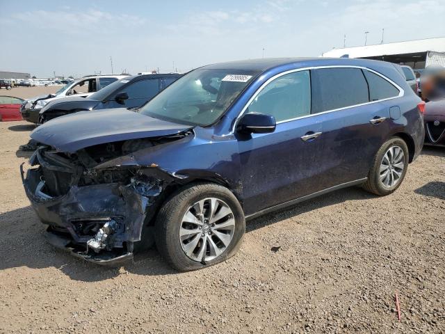 ACURA MDX TECHNO 2016 with VIN 5FRYD4H63GB016243 - Photo from auction