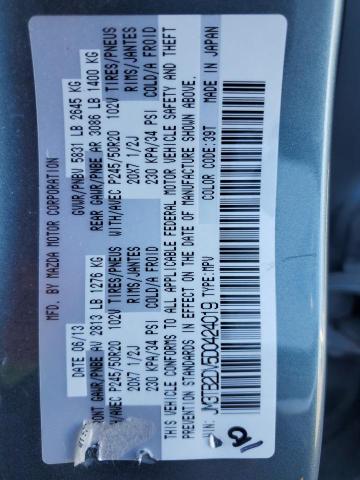 Photo 14 from auction – 2013 MAZDA CX-9 GRAND with VIN JM3TB2DV5D0424019