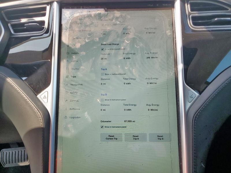 Photo 9 from auction – 2016 TESLA MODEL S with VIN 5YJSA1E16GF128283