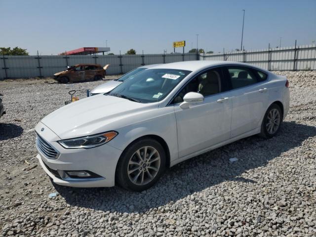 FORD FUSION SE 2017 with VIN 3FA6P0HD7HR317367 - Photo from auction