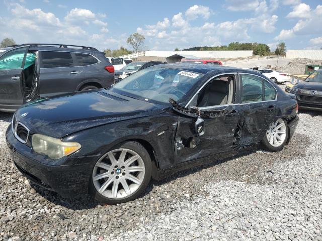 BMW 745 I 2002 with VIN WBAGL63492DP54370 - Photo from auction