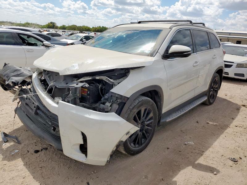 TOYOTA HIGHLANDER 2019 with VIN 5TDKZRFH9KS354552 - Photo from auction