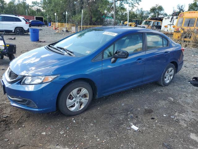 HONDA CIVIC LX 2015 with VIN 19XFB2F51FE270616 - Photo from auction