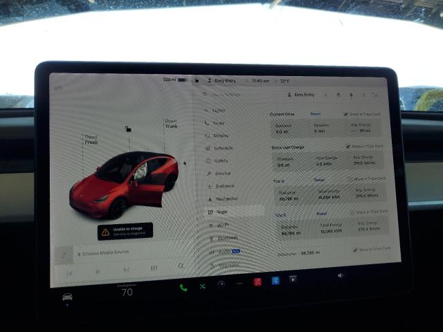 Photo 9 from auction – 2022 TESLA MODEL Y with VIN 7SAYGDEE9NF346571