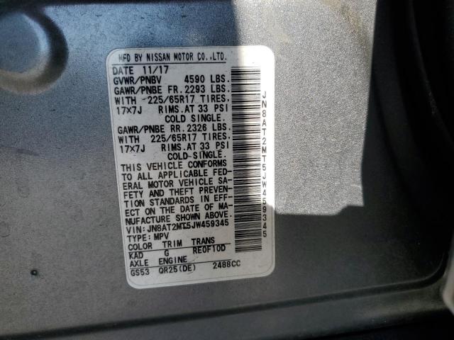 Photo 14 from auction – 2018 NISSAN ROGUE S with VIN JN8AT2MT5JW459345