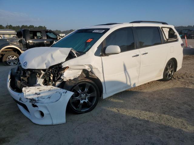 TOYOTA SIENNA SE 2016 with VIN 5TDXK3DC4GS695699 - Photo from auction