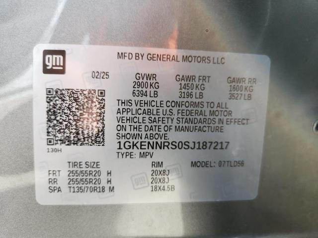 Photo 14 from auction – 2025 GMC ACADIA ELE with VIN 1GKENNRS0SJ187217