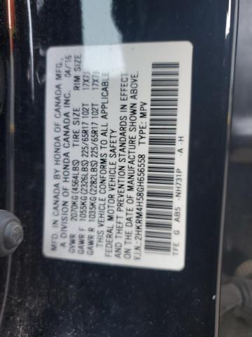 Photo 14 from auction – 2016 HONDA CR-V EX with VIN 2HKRM4H58GH656558