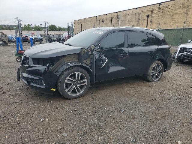 ACURA MDX ADVANCE 2017 with VIN 5FRYD4H89HB001703 - Photo from auction