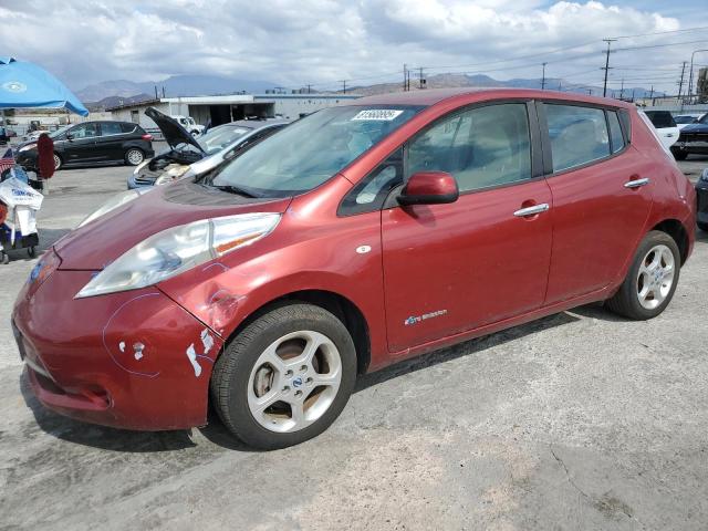 NISS LEAF SV 2011 with VIN JN1AZ0CP2BT007605 - Photo from auction