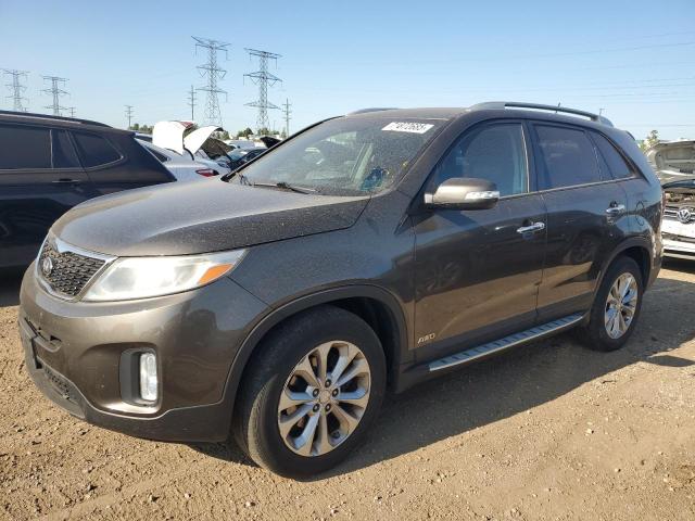 KIA SORENTO EX 2014 with VIN 5XYKUDA74EG448470 - Photo from auction