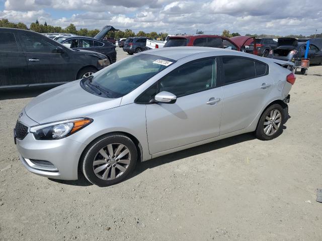 KIA FORTE LX 2014 with VIN KNAFX4A69E5211124 - Photo from auction