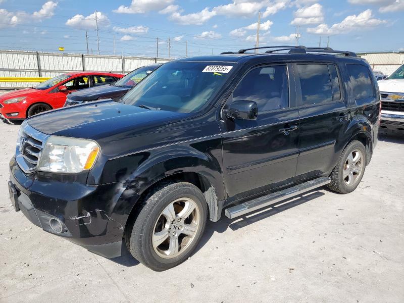 HONDA PILOT EXL 2015 with VIN 5FNYF3H59FB010586 - Photo from auction