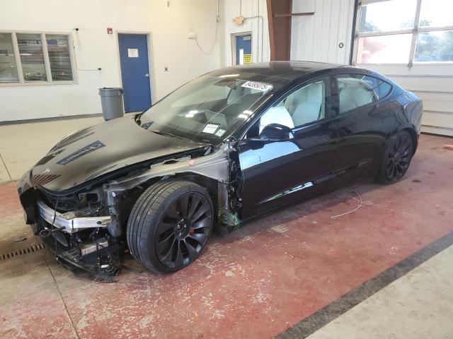 TESLA MODEL 3 2023 with VIN 5YJ3E1EC1PF627695 - Photo from auction
