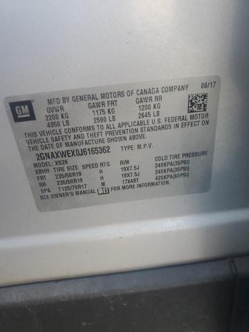 Photo 14 from auction – 2018 CHEVROLET EQUINOX PR with VIN 2GNAXWEX0J6165362