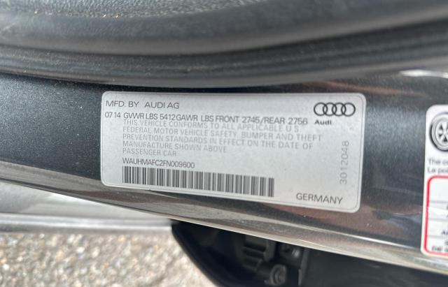 Photo 10 from auction – 2015 AUDI A6 PRESTIG with VIN WAUHMAFC2FN009600