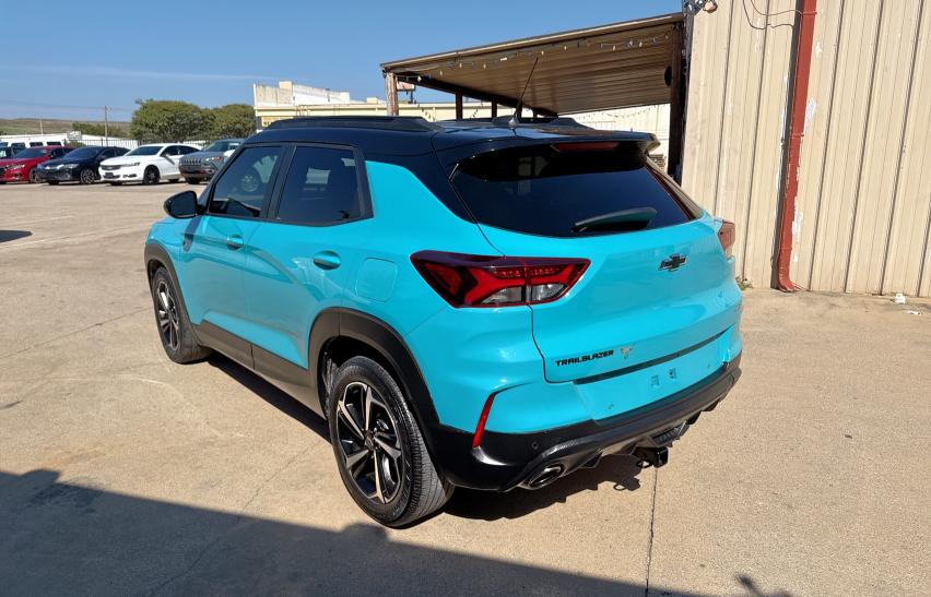 Photo 3 from auction – 2021 CHEVROLET TRAILBLAZE with VIN KL79MTSLXMB082444