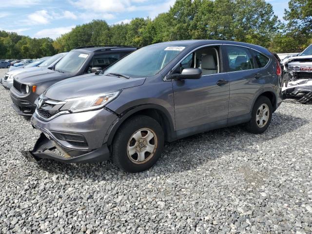 HONDA CR-V LX 2015 with VIN 5J6RM4H39FL094186 - Photo from auction