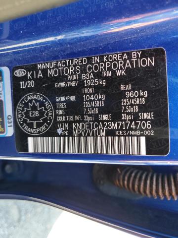 Photo 14 from auction – 2021 KIA SELTOS SX with VIN KNDETCA23M7174706