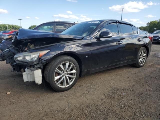 INFINITI Q50 BASE 2014 with VIN JN1BV7ARXEM683330 - Photo from auction