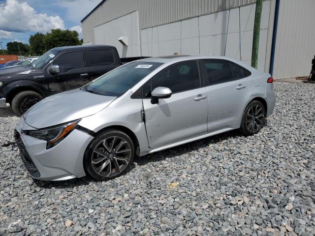 TOYOTA COROLLA LE 2020 with VIN 5YFHPRAE9LP051651 - Photo from auction
