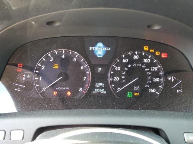 Photo 9 from auction – 2008 LEXUS LS 460 with VIN JTHBL46F985060777