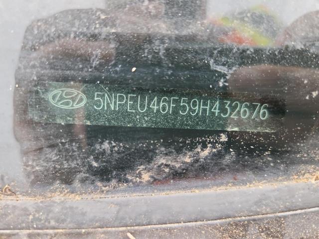 Photo 12 from auction – 2009 HYUNDAI SONATA SE with VIN 5NPEU46F59H432676
