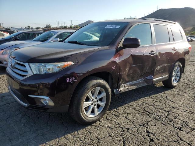 TOYOTA HIGHLANDER BASE 2013 with VIN 5TDZK3EH4DS095442 - Photo from auction