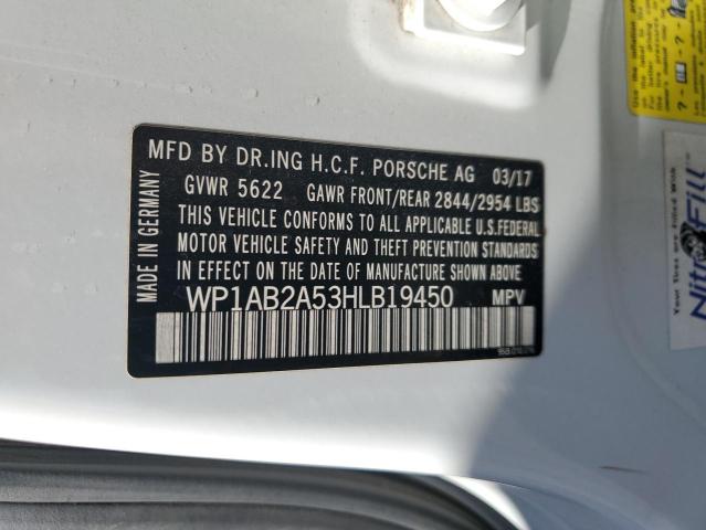 Photo 14 from auction – 2017 PORSCHE MACAN S with VIN WP1AB2A53HLB19450