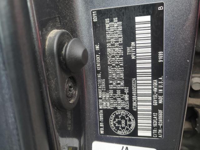 Photo 14 from auction – 2011 TOYOTA VENZA with VIN 4T3BK3BB4BU050224