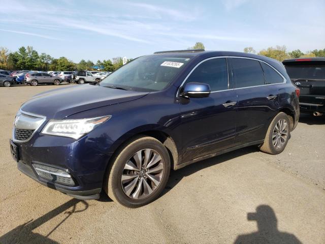 ACURA MDX TECHNO 2016 with VIN 5FRYD4H47GB042570 - Photo from auction