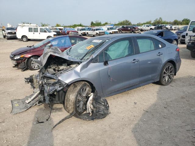 TOYOTA COROLLA SE 2022 with VIN 5YFS4MCE5NP116027 - Photo from auction