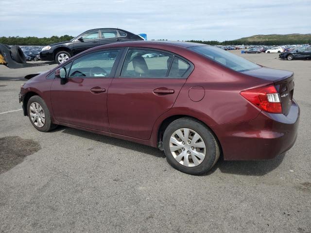 Photo 2 from auction – 2012 HONDA CIVIC LX with VIN 2HGFB2F54CH579434
