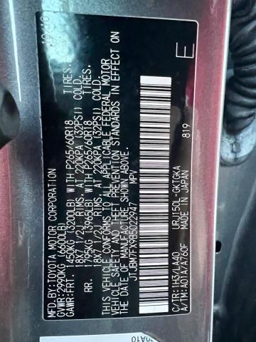 Photo 10 from auction – 2011 LEXUS GX 460 with VIN JTJBM7FX9B5022947