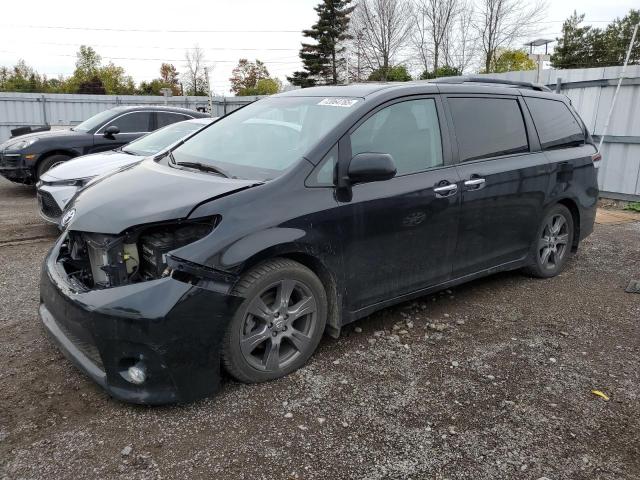 TOYOTA SIENNA SE 2017 with VIN 5TDXZ3DC1HS845166 - Photo from auction