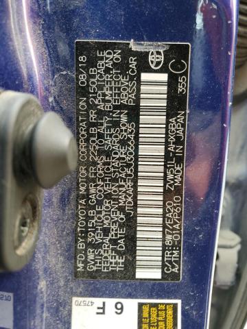 Photo 14 from auction – 2018 TOYOTA PRIUS with VIN JTDKARFU5J3066435