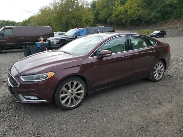 FORD FUSION TIT 2017 with VIN 3FA6P0K91HR136303 - Photo from auction