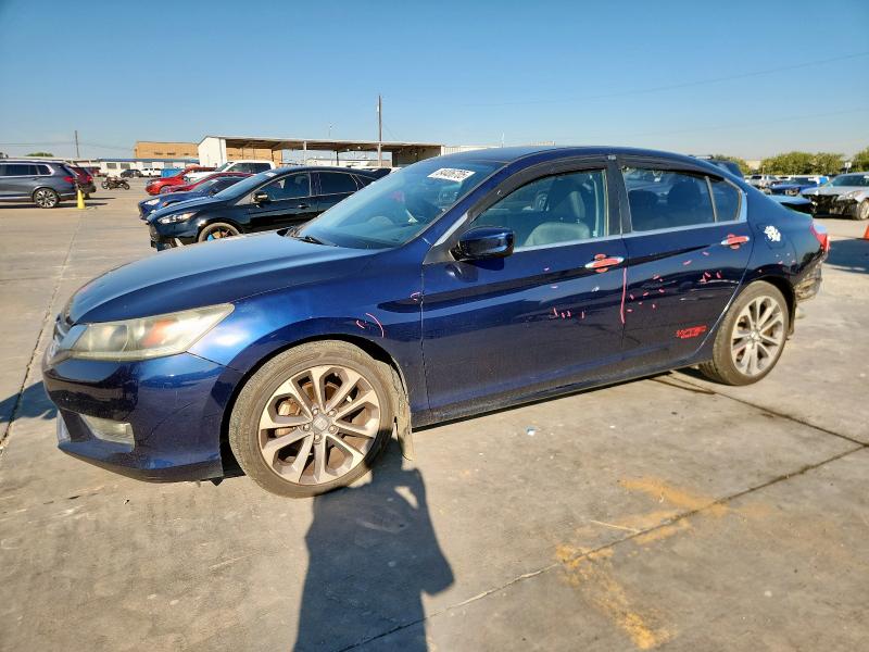Photo 1 from auction – 2015 HONDA ACCORD SPO with VIN 1HGCR2F58FA250074