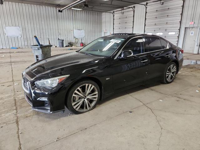 INFINITI Q50 LUXE 2018 with VIN JN1EV7AR6JM438709 - Photo from auction