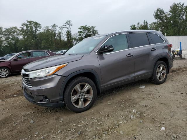 TOYOTA HIGHLANDER 2016 with VIN 5TDDKRFH3GS315931 - Photo from auction